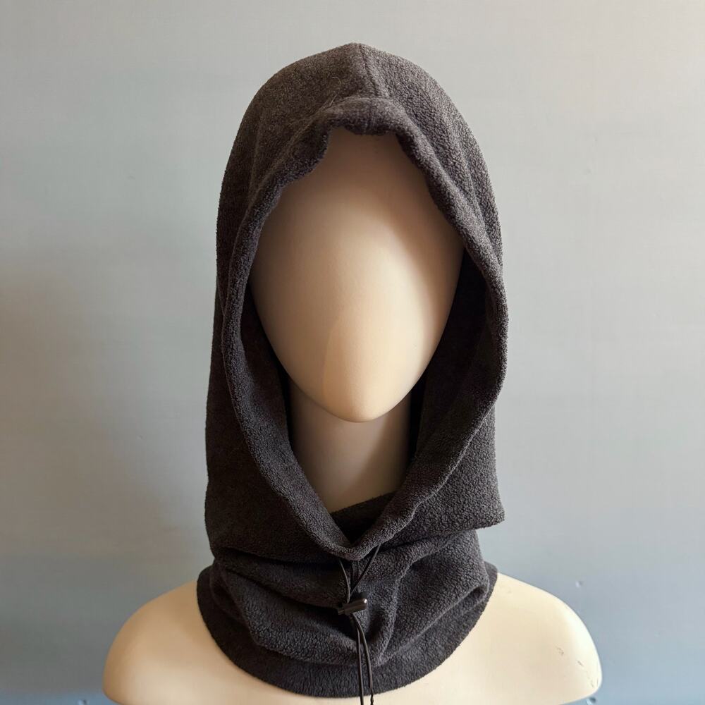 Gray Lightweight Hood w/Drawstring sz OS (Unisex)